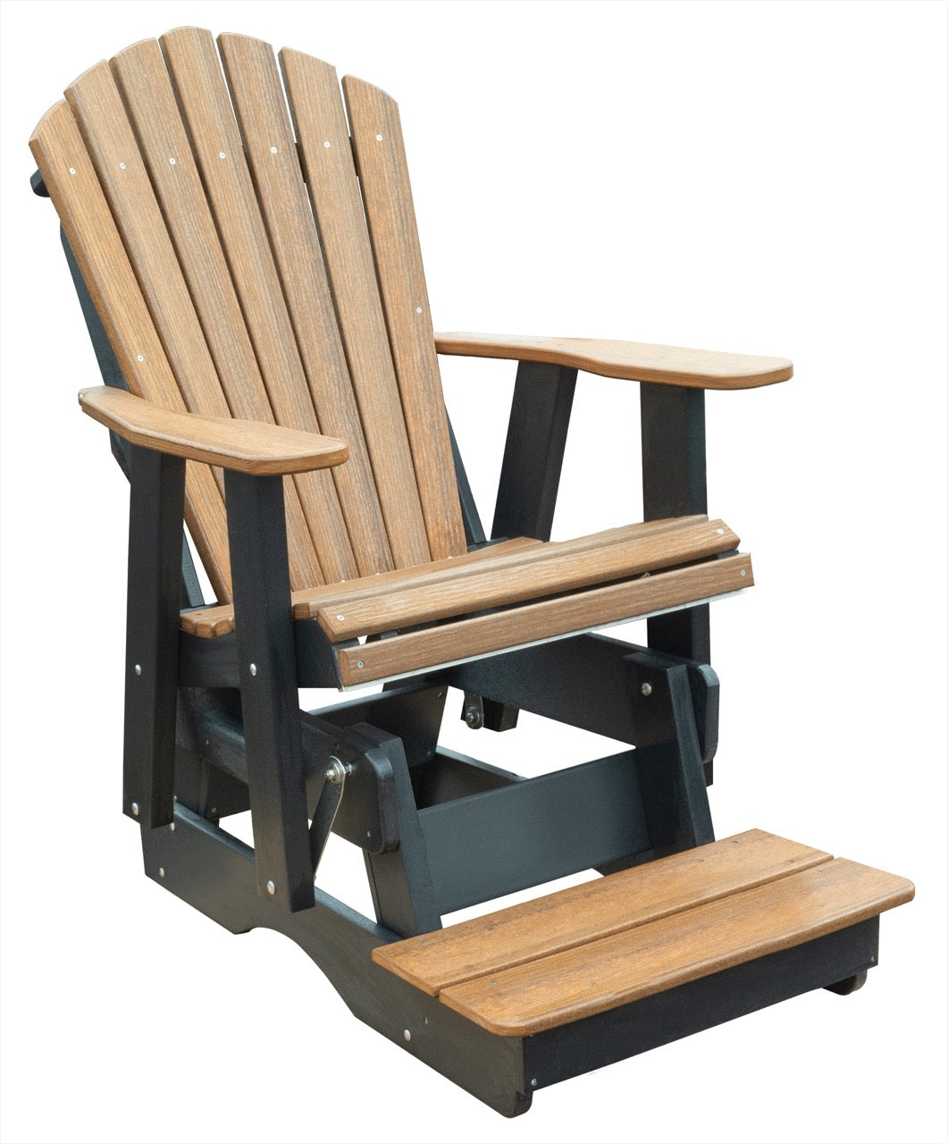Nature's Best Furniture Adirondack 2ft Counter Height Glider