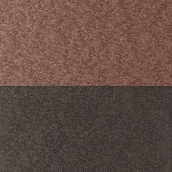 Standard Two Tone - Brown on Black swatch