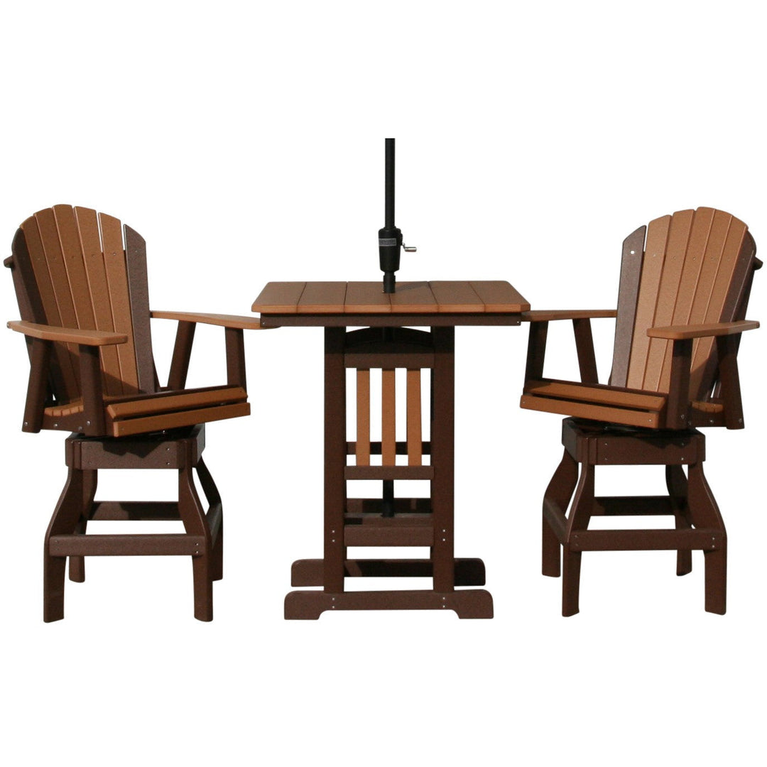 Nature's Best Adirondack 3pc Swivel Bar Set