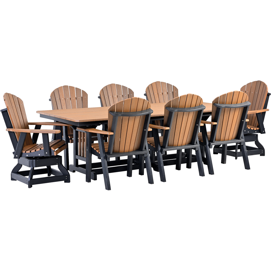Nature's Best Adirondack 9pc Dining Set