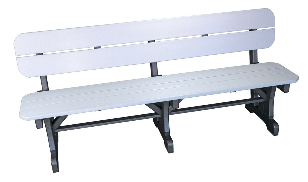 Nature's Best Furniture Bench w/Back (Choose your size)