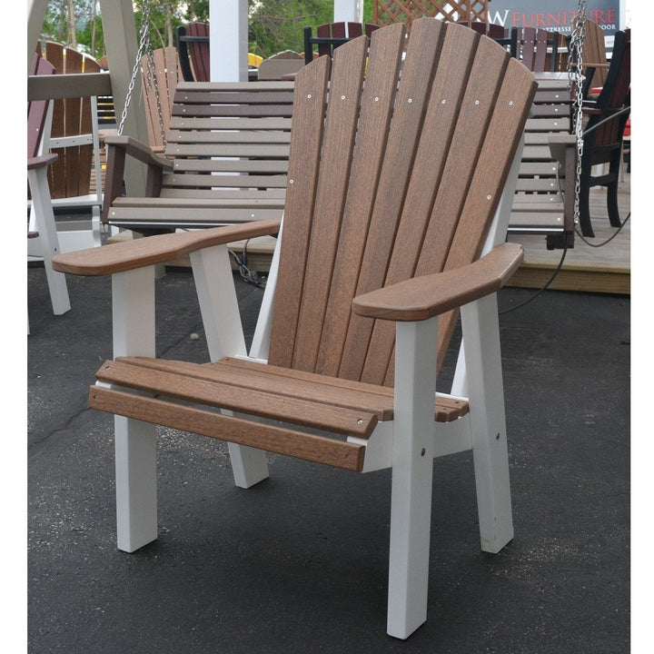 Nature's Best Adirondack Chair - Wood Grain Poly