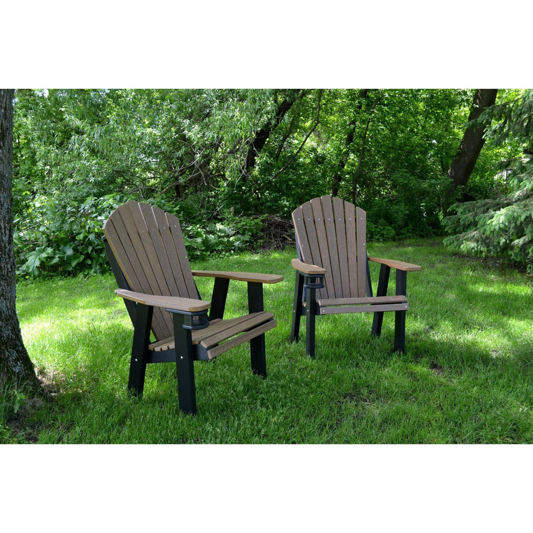 Nature's Best Adirondack Chair - Wood Grain Poly