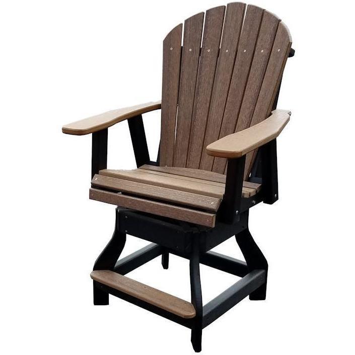Nature's Best Adirondack Swivel Dining Chair - Counter Height