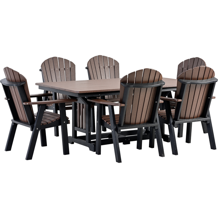 Nature's Best Adirondack 7pc Dining Set