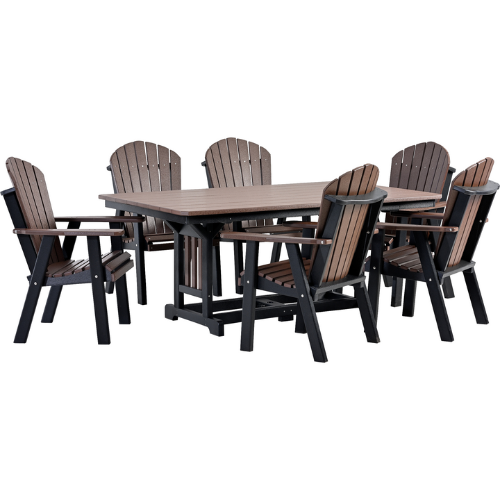 Nature's Best Adirondack 7pc Dining Set